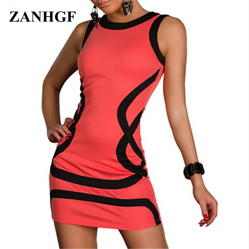 sexy club dresses for women fashion summer women mini dress Geometric