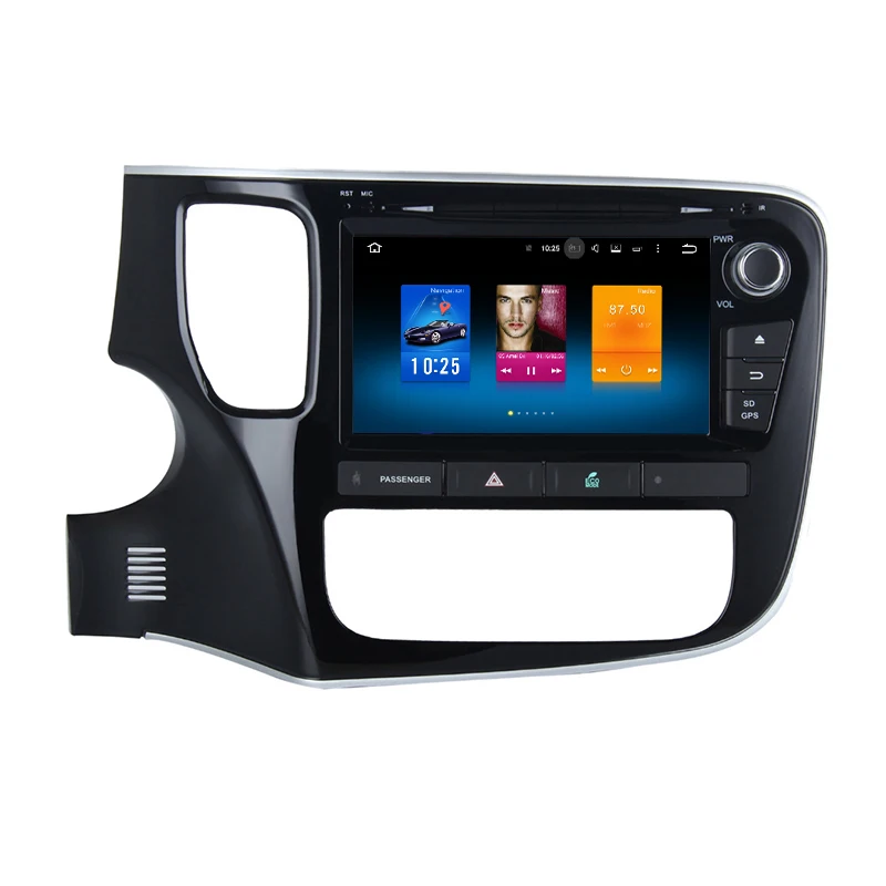 Discount 8" Octa core px5 Android 8.0 car dvd GPS player for Mitsubishi outlander 2013-2017 with 4G RAM wifi 4g usb auto Multimedia 1