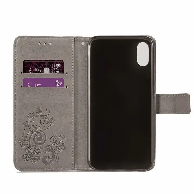 Wallet Stand Flip PU Leather Cover Case for iPhone Xr Xs Max 6.1 6.5 inch SE 4 5 Phone Cases Book Style On X 4S 5S 6 6s 7 8 plus