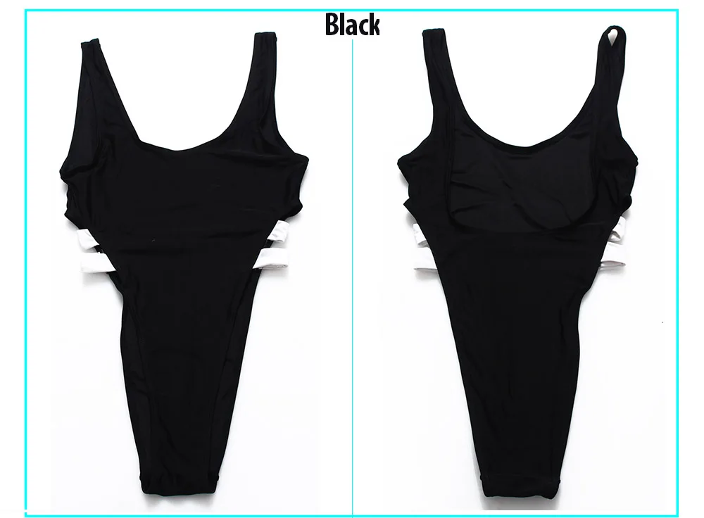 black swimwear