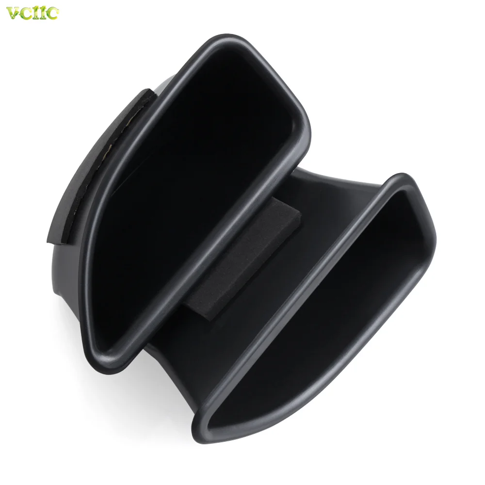 

2 pcs/ Set Black car organizer for Renault captur door handle storage holder container tray box accessories, car styling