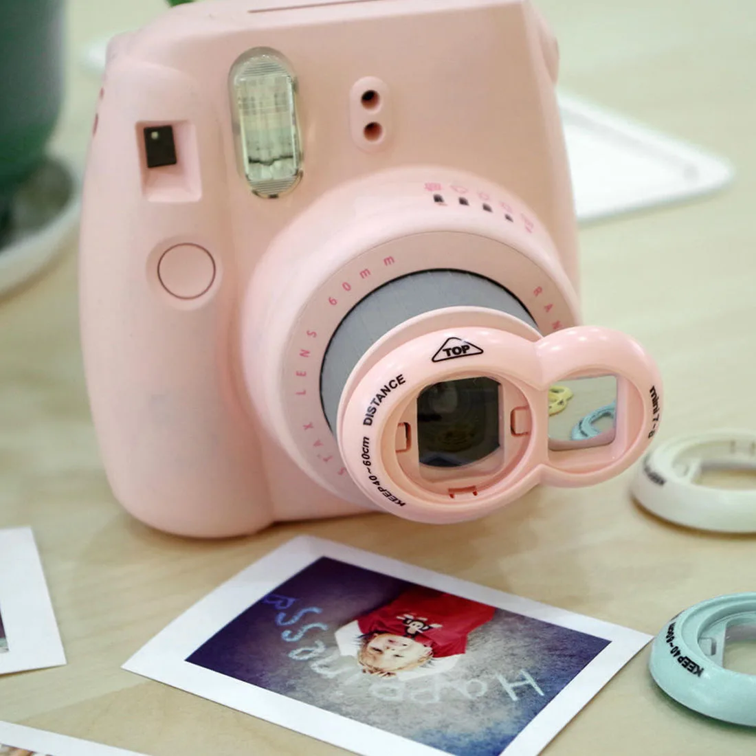 Новые милые зеркальные линзы для съемки селфи Fujifilm Instax Mini 7s 8/9 фильтр крышки