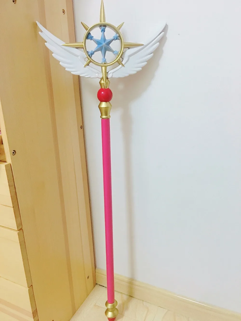Anime Card Captor Sakura Kinomoto Bird Cane Magic Wand Stick Gift Cosplay Props