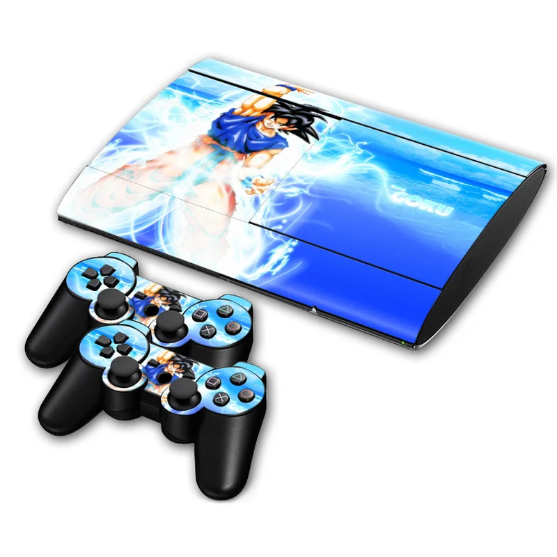 

Game console & controllers decal vinyl for ps3 super slim 4000 skin stickers