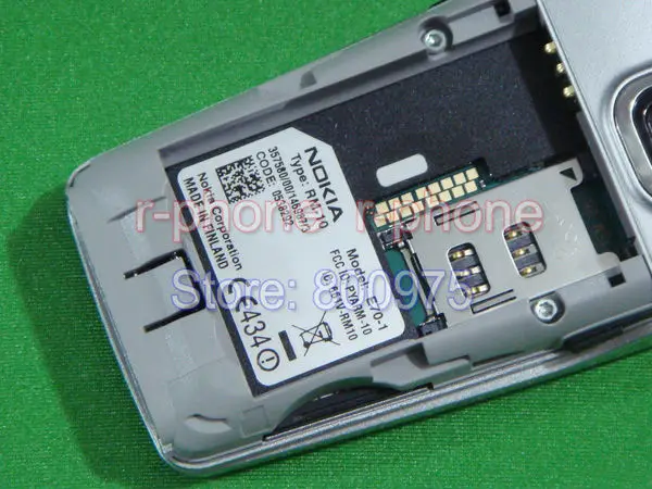 90% новый оригинальный Nokia e70 мобильный сотовый телефон gsm 3G Wi Fi Серебряный открыл E70