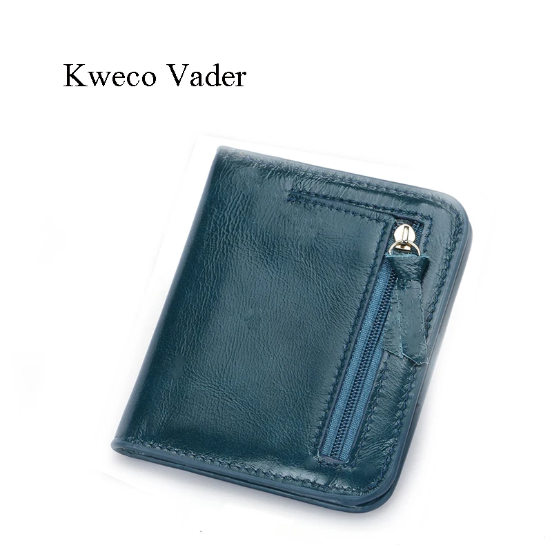 Женский кошелек из натуральной кожи Kweco Vader модный с карманами для монет