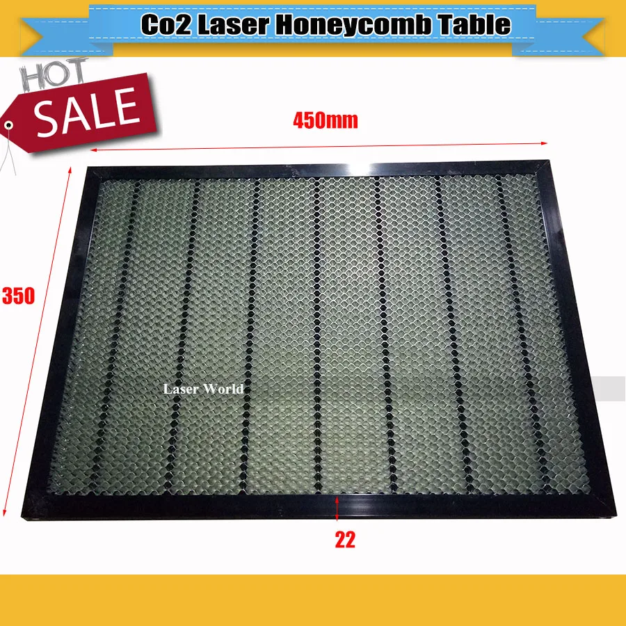 

Honeycomb Working Table 450*350 mm Customizable Size Board Platform Laser Parts for CO2 Laser Engraver Cutting Machine 4030/3040