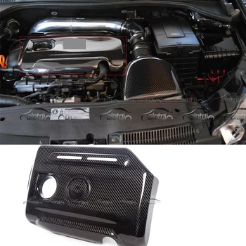 

For volkswagen GOLF VI 6 MK6 GT&I SCIROCCO Car Styling Carbon Fiber Engine Valve Cover Protector