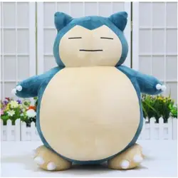 50 см Jumbo SNORLAX плюшевые игрушки Kabigon плюшевые игрушки мягкие куклы 50 см Рисунок подарок для детей на день рождения