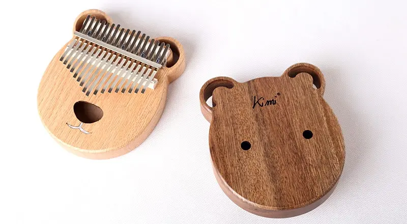 17 Key Kalimba Африканский «пианино для больших пальцев» пальчиковая перкуссионная клавиатура музыкальные инструменты дети Marimba дерево Kalimba