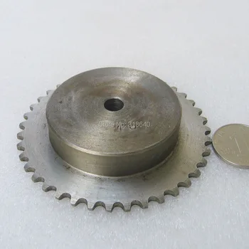 

04C 40T 40Teeth Pitch 6.35mm 1/4" Bore not larger than 12.3mm Industry Transmission Driving Single Row Sprockets mechanical part