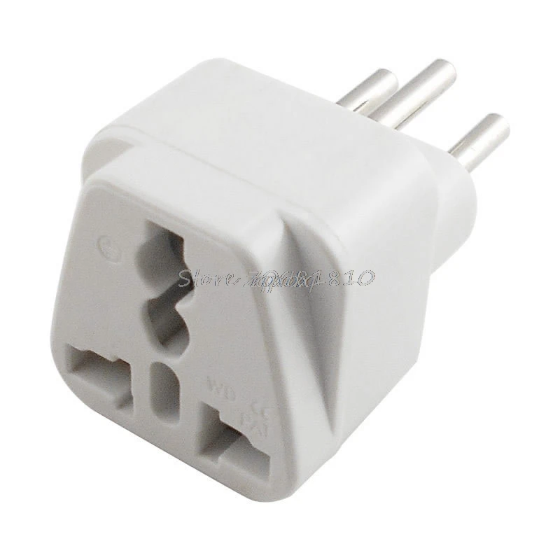UKUSEURussia To Switzerland Swiss Socket Travel Power US to EU AC Power Plug Travel Converter Adapter Digital