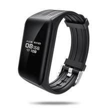 Лучшие 2018 Смарт Браслет K1 монитор сердечного ритма IP68 Водонепроницаемый gps спортивные Фитнес трекер Smartband спортивные часы ios android
