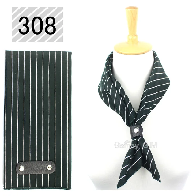 Autumn Winter Scarf Women Casual Cotton Mens Scarves 60*60 cm Square Striped Hanky Wrap Fashion Pocket Square For Party 308