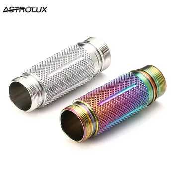 

Astrolux S41S/S41S Colored LED Flashlight 18650 Extension Tube Body Tube 18650 Torch tube