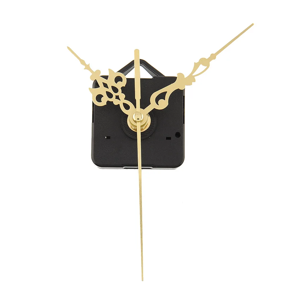 Luxury Charming Quartz Clock Movements Mechanism Parts Repair Making DIY Watch Tools with Gold Hands Silence