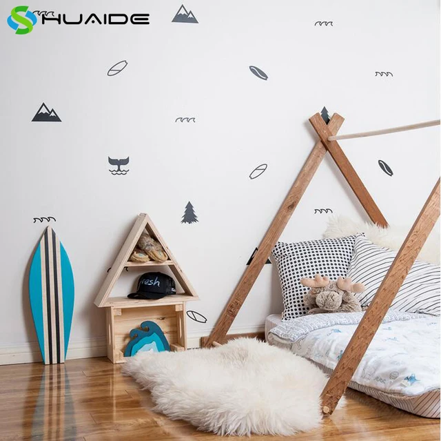 Pacific Coast Theme Wall Stickers For Kids Room Nursery Pacific Coast Theme Wall Stickers For Kids Room Nursery Decoration Boys Bedroom Baby Decals