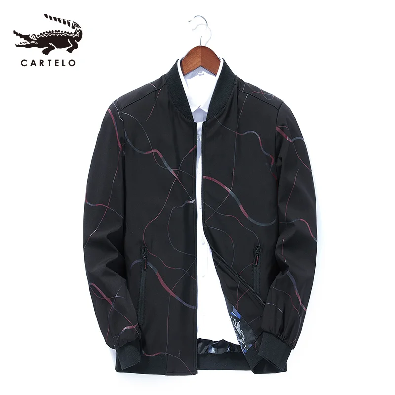Cartelo Мужская умная Повседневная куртка весна осень верхняя одежда пальто для мужчин 9071