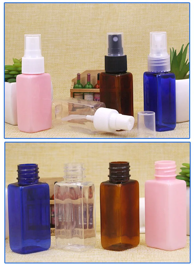 Sedorate 30 шт./лот пластиковые распылительные бутылки для духов 30 мл Духи Туман Automizer бутылки для многоразового использования макияж упаковочных контейнеров JX142