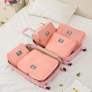 

5pcs Fashion Travel clothes storage bag 25*15*19cm free shipping