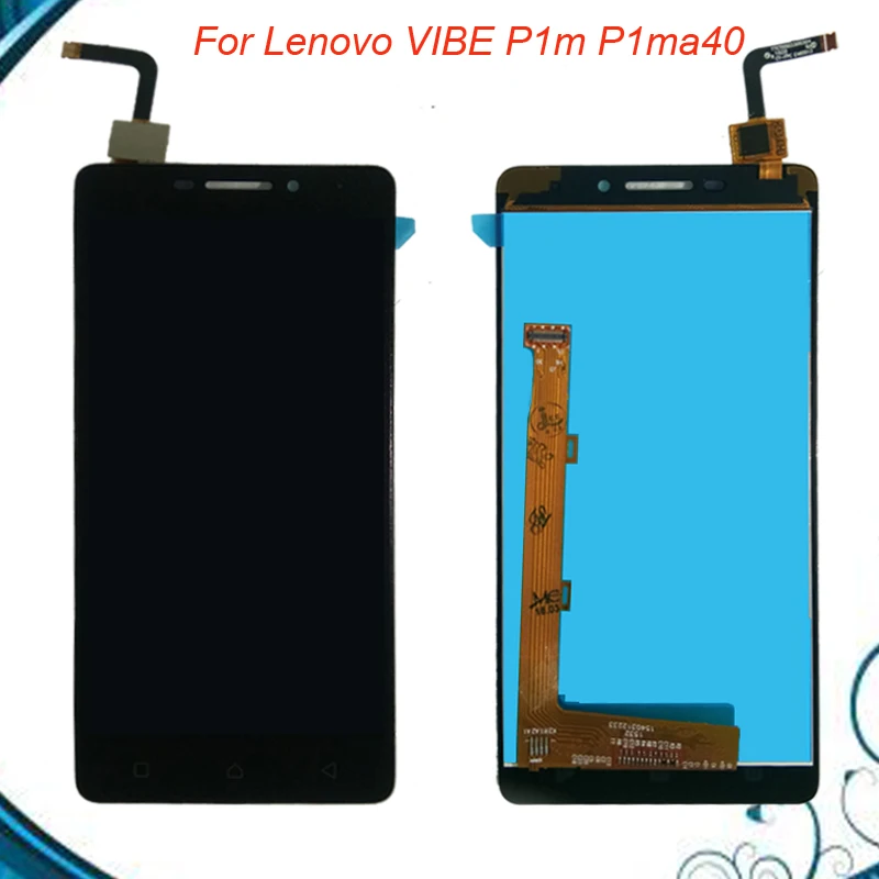 ЖК дисплей и дигитайзер сенсорного экрана в сборе для Lenovo Vibe P1m P1ma40 P1mc50
