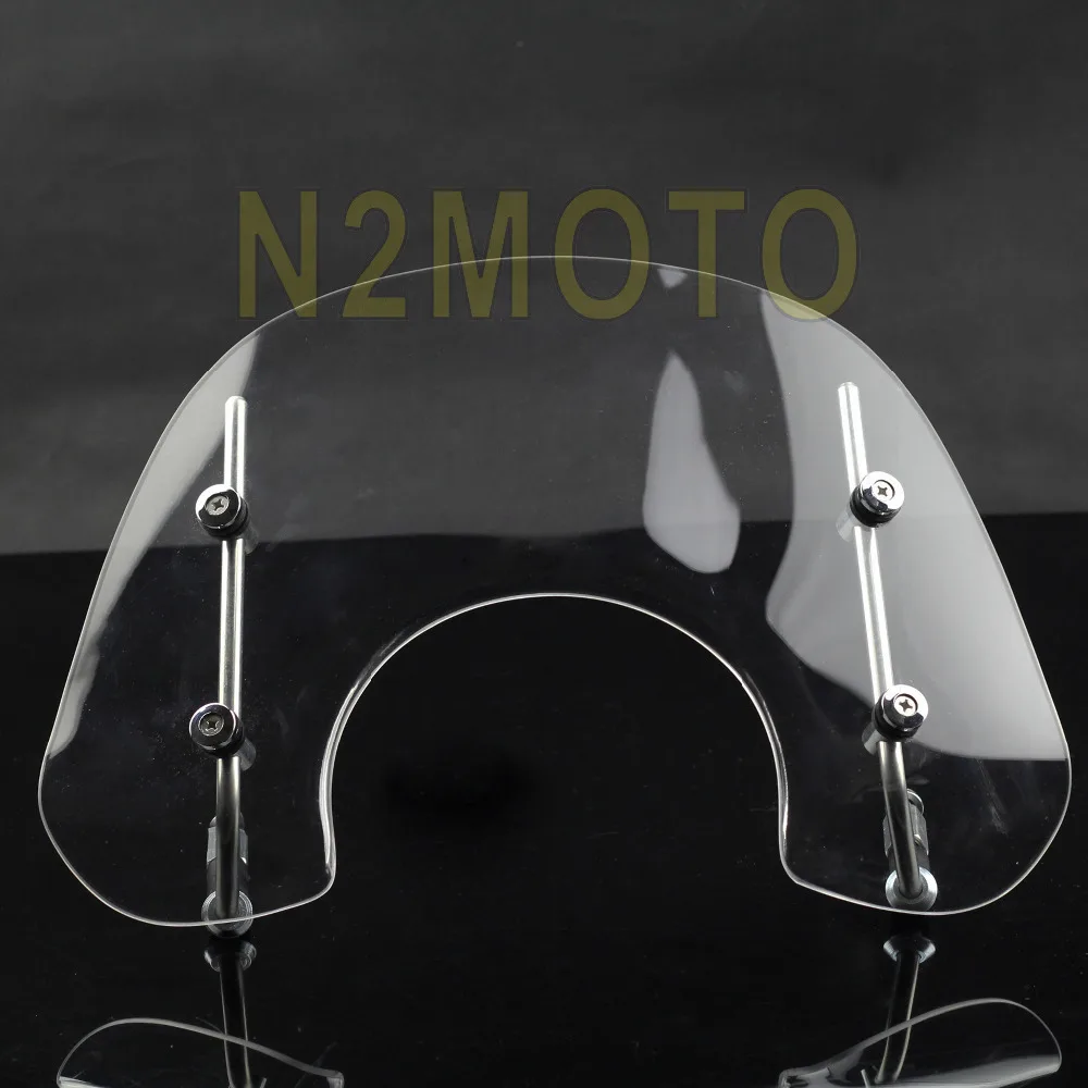 

Motorcycle Transparent Clear Wind Deflectors Windscreen for VESPA LX150 LX50 2005-2014 with Fitting Kit Windshield