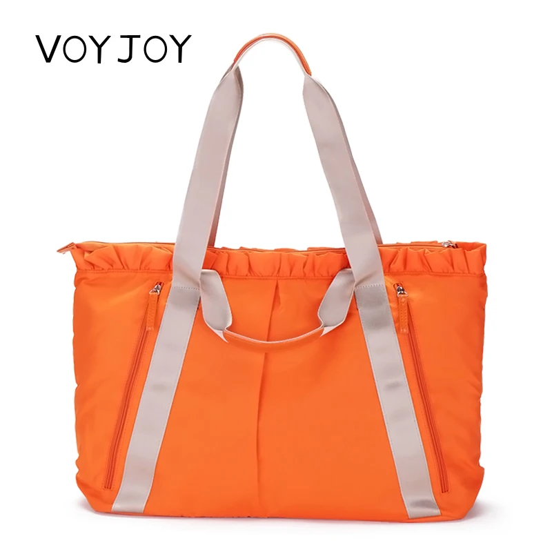 VOYJOY Women Canvas Handbags Lady Shoulder Bags Handle Bag Famous Brand