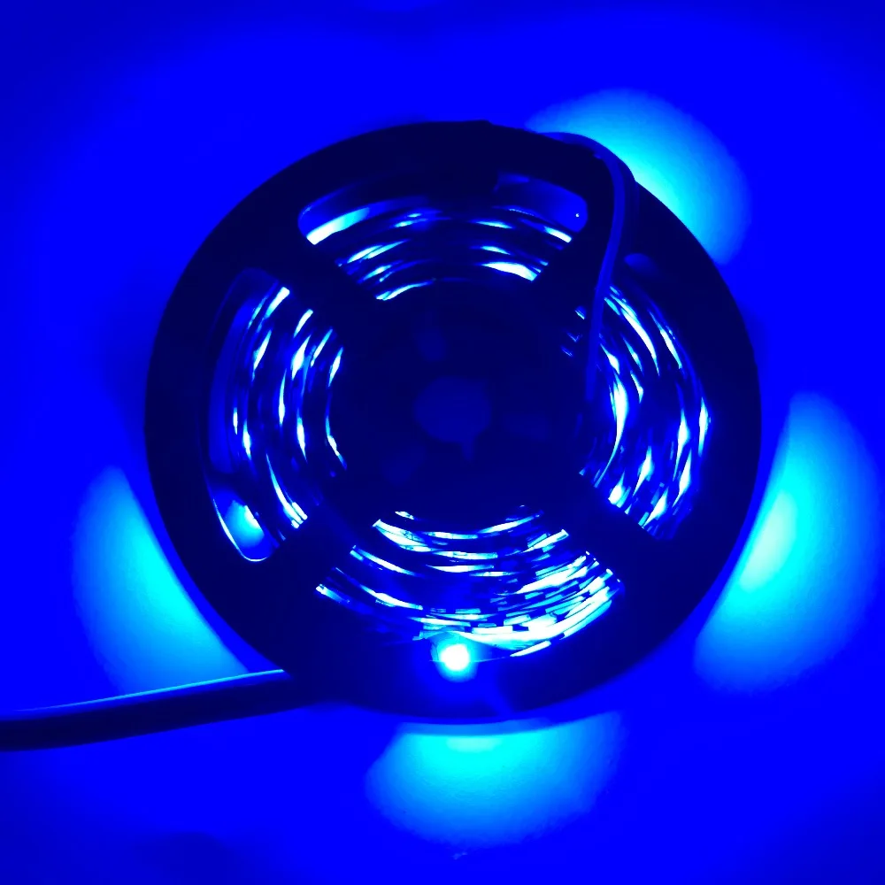 Светодиодная лента 2835 5 м светодиодсветильник RGB гибкий музыкальный контроллер 12