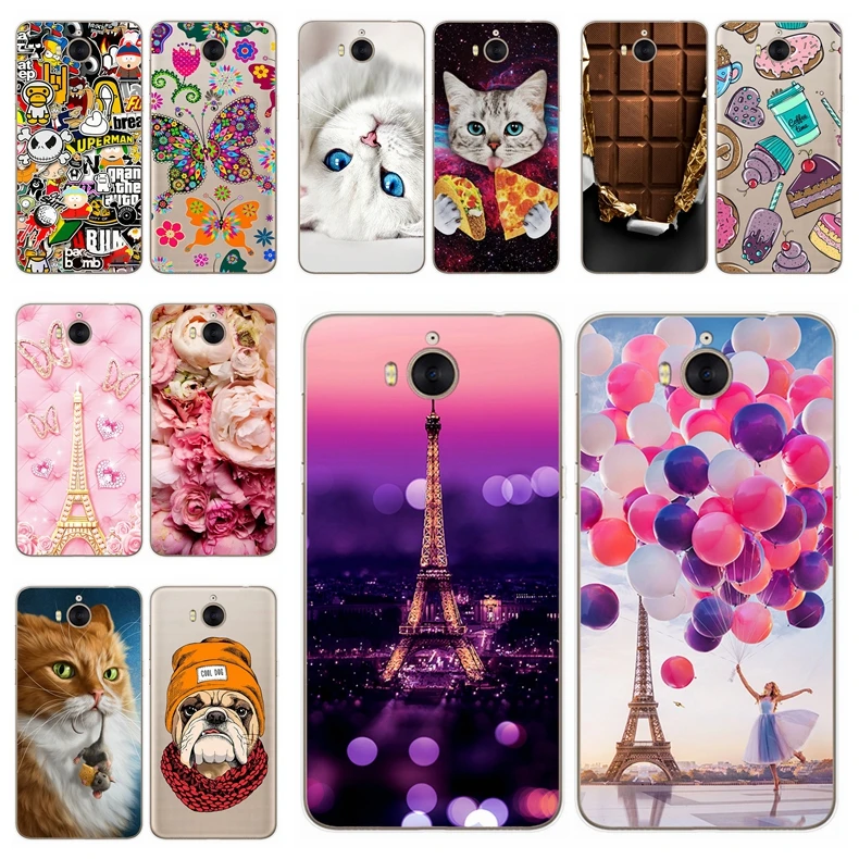 

soft Silicone Case For Huawei Y5 Y6 Prime 2018 2017 Printing Cute Case Cover For Huawei Y 5 6 Prime 2017 2018 Fundas Coque