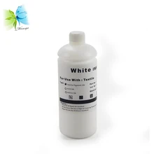 Winnerjet 500 мл/бутылка белые DTG чернила для текстиля для Epson R1800 R1900 R2000 R3000 принтер