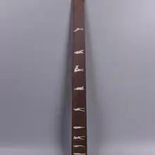 Электрическая бас гитара Гриф 22 лада 34 дюймов палисандр гриф женщина инкрустация гитарные части и аксессуары