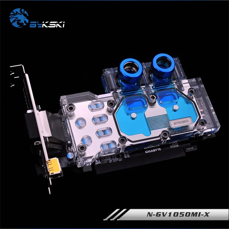 Bykski N GV1050MI X Full Cover VGA Water Cooling Block With RGB Light