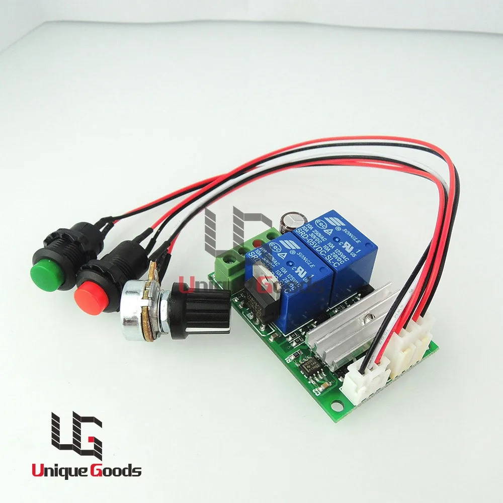  PWM DC 6V 12V 24V 28V 3A Motor Speed Control Switch Controller