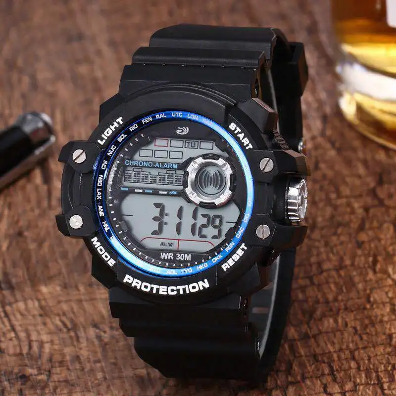 

Top Brand Military Multi-Function Men's watches Business Sports Electronics Wristwatches Digital Waterproof Luminous Men Watch