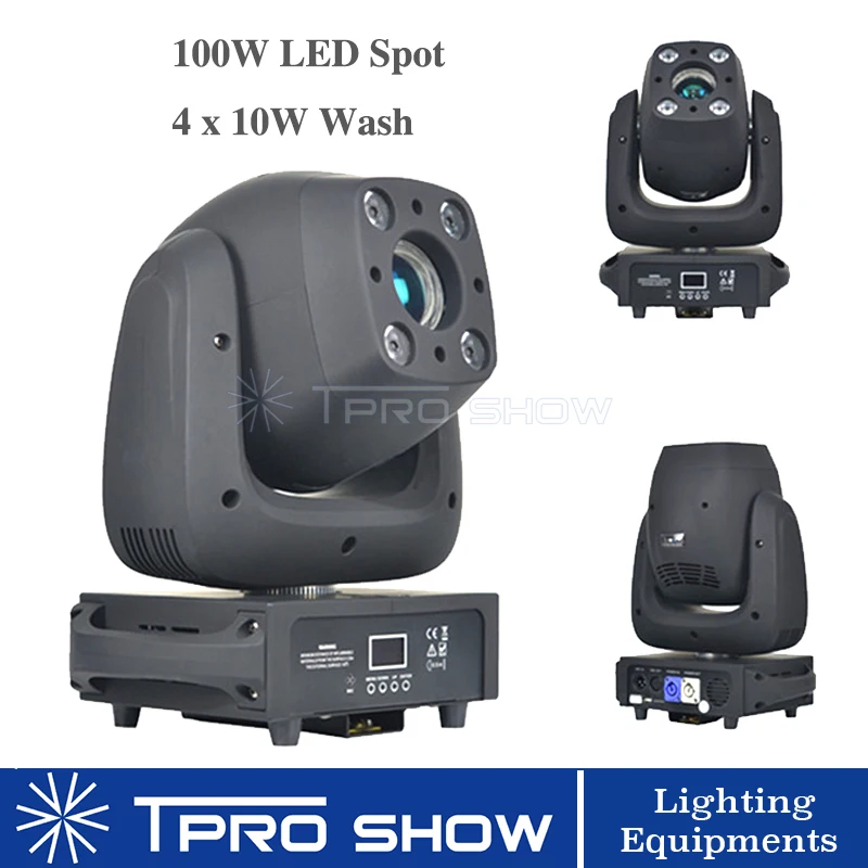 Светильник с движущейся головкой 140 Вт Led Lyre Head 100 Spot 40 сценический светильник для