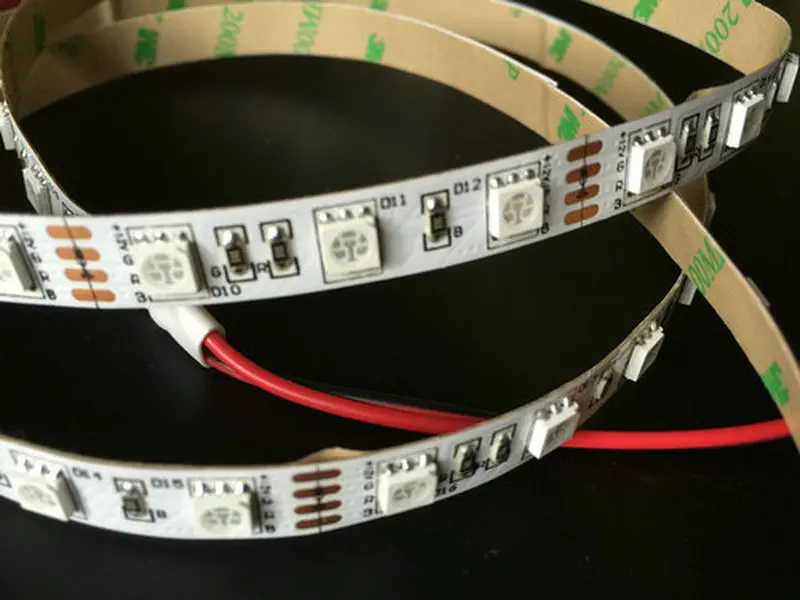 Супер яркий 16 4 фута 5 м/катушка 300 светодиодов 5050 SMD полоса Гибкая света 60