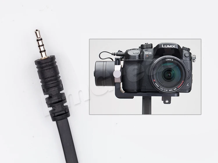 Zhiyun кран м кабель управления с PERGEAR волшебные наклейки для Panasonic GH4|cable control|cable forcable