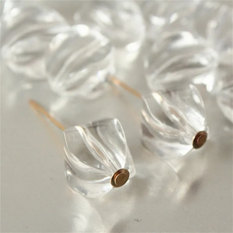 

30pcs Clear White Irregular Square Acrylic Beads,Necklace Bracelet Eearring Beads,Jewelry DIY,Size 16mmx10mm,Z134