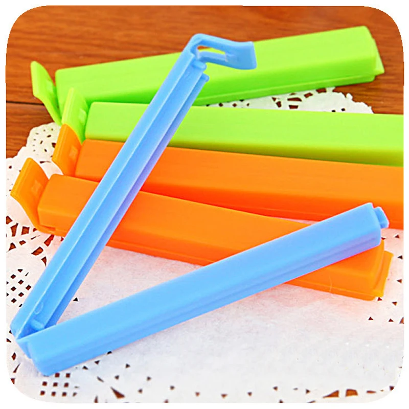

Portable New Kitchen Storage Tea Food Snack Seal Sealing Bag Clips Sealer Clamp Plastic Tool Tea Strainer J#