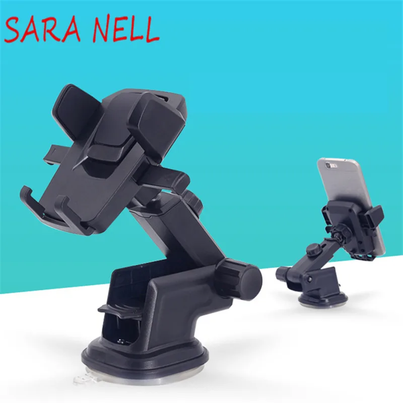

SARA NELL Car telescopic pole lazy bracket car phone outlet bracket sucker navigation bracket Sucker phone holder