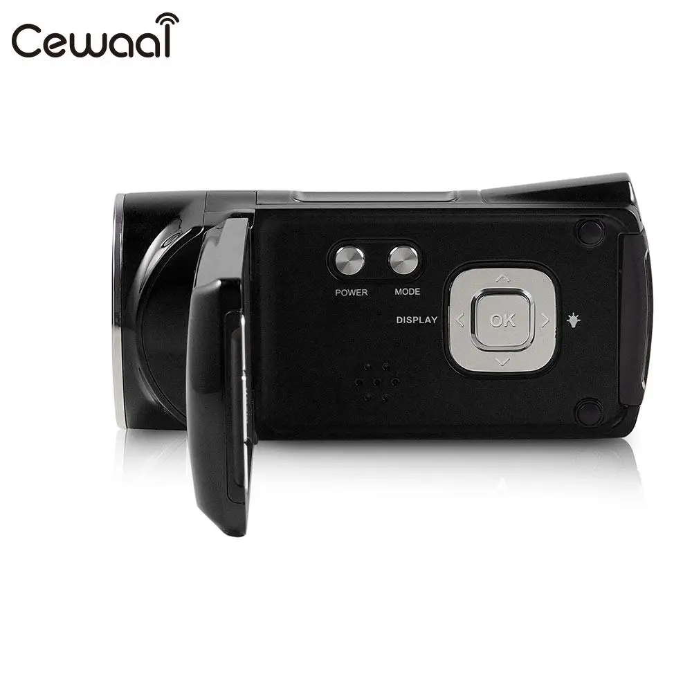 Cewaal Capacitive Touch Display HD Wedding Record Video Camera Shooting DV Camcorder Small Recorder Digital Camcorder