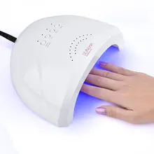УФ лампа для ногтей светодиодный 24/машинка для стрижки 48 Вт лампа для маникюра маникюрный лак для ногтей, ногти для ног "францзуский маникюр" для лака для ногтей, Гель-лак для Полимеризации Гель-лака для ногтей