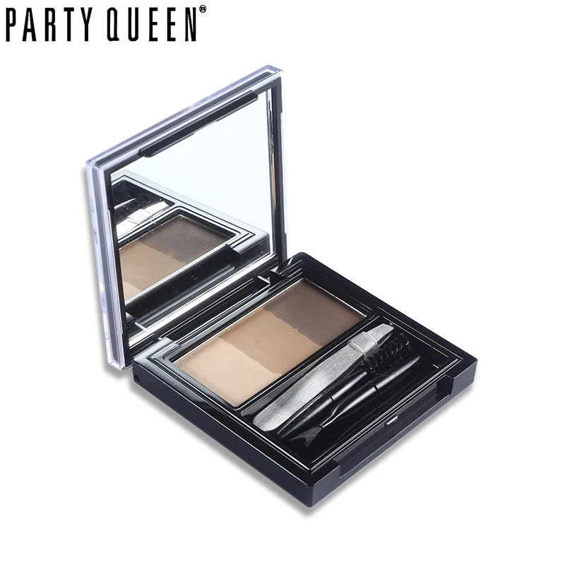 Party Queen Makeup Alluring 3Colors Eyebrow Powder Palette With Mini Tweezer+Brush+Comb+Eyebrow Card+Mirror Eyebrow Sharping Kit Party Queen Makeup Alluring 3Colors Eyebrow Powder Palette With Mini Tweezer+Brush+Comb+Eyebrow Card+Mirror Eyebrow Sharping Kit