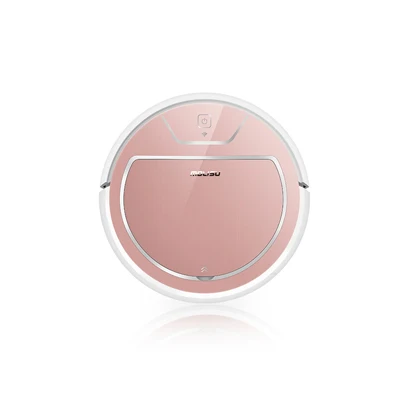 Rose Gold Робот пылесос сухой и влажной 2000 Pa всасывания Интеллектуальная навигация приложение управления 350 мл электронный бак для воды всасывания развертки - Цвет: Rose Gold