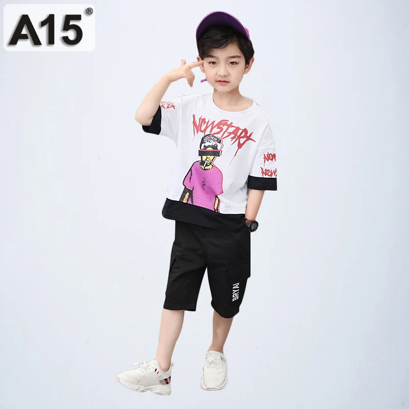 Комплекты одежды для мальчиков детская одежда лето 2019 детские спортивные