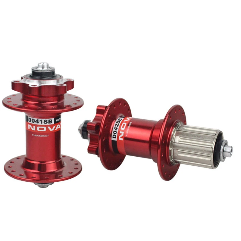 ロードバイクノバテックハブ D041sbd042sb ディスクブレーキ Mtb マウンテン自転車ベアリングハブ 24h 28h 32h 36h 穴赤 黒 青カセットホイール Hub 24h Bearing Hubnovatec Hub Aliexpress