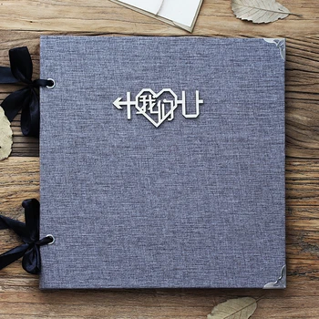 

Insert Diy Wedding Guest Book , Rustic Guest Book,Large Wedding Photo album, White wedding gifts for guests,Anniversary gifts