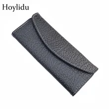 Hoylidu PU Barber peluquería profesional negro tijeras del caso herramientas accesorios estilista 2 carga bolsa titular