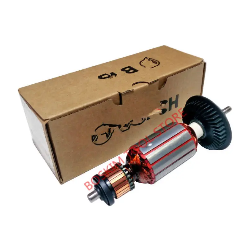 AC220-240V ротор якоря для BOSCH GWS850C GWS8-100C GWS8-125C GWS8-100CE GWS8-125 GWS850CE GWS8-125CE | Инструменты