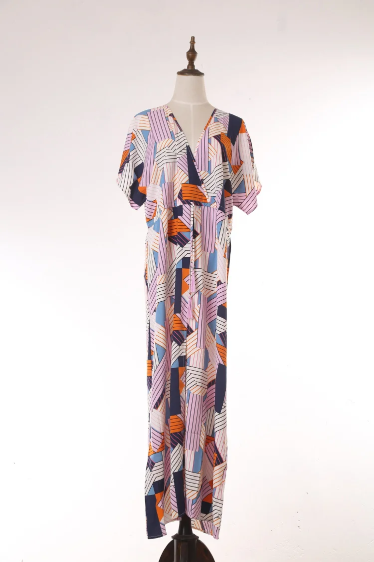 Women Loose Kaftan Swimsuit Cover up Beach Long Casual Caftan Dress Women Loose Kaftan Swimsuit Cover up Beach Long Casual Caftan Dress